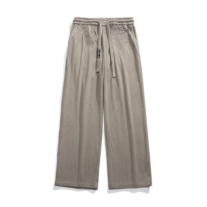 Corduroy Sweatpants Baggy Drawstring