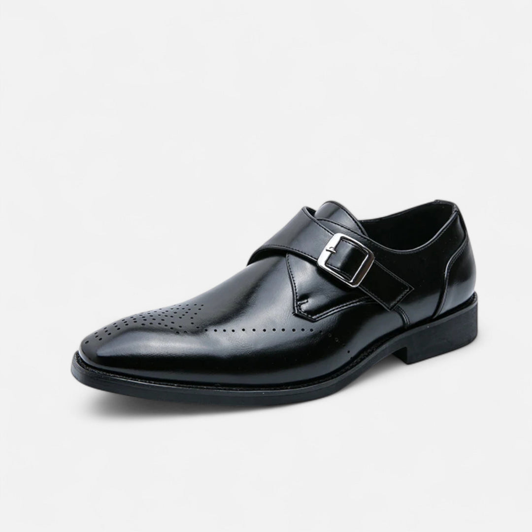 Men’s Dress Shoes | Single Monk Strap Formal Shoes For Weddings And Business