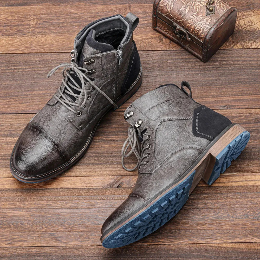Men’s Lace Up Ankle Boots | Rugged Casual Smart Boots