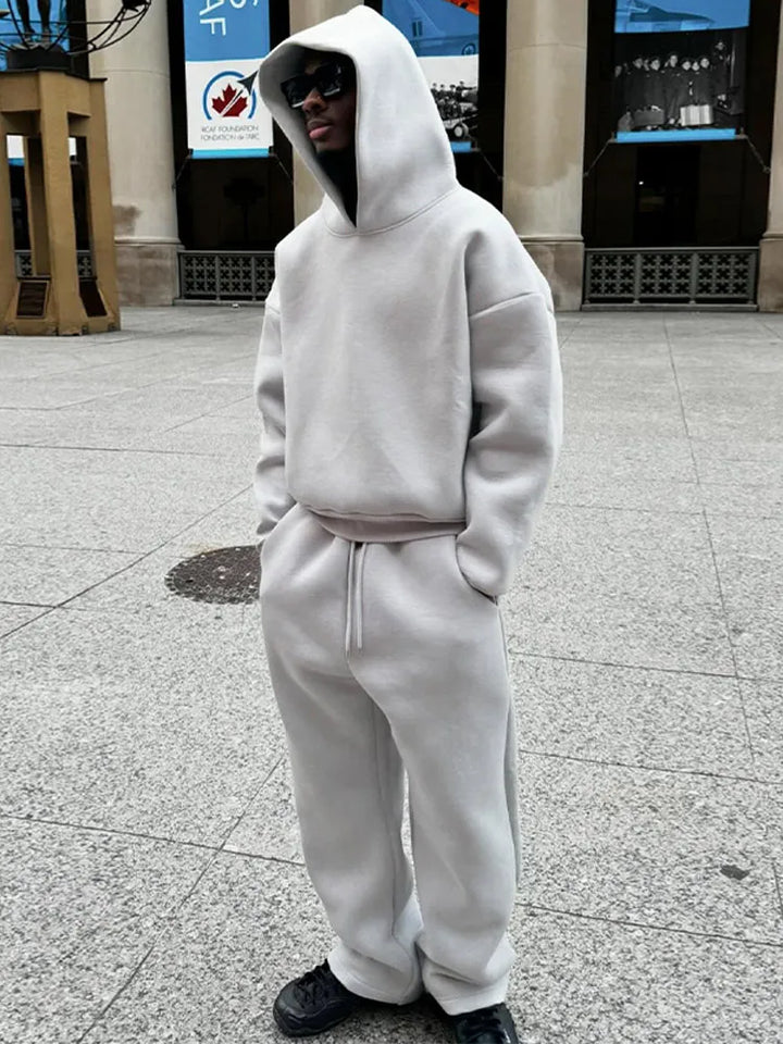 Men’s Tracksuit For Streetwear And Casual Wear | Oversized Hoodie And Joggers Set