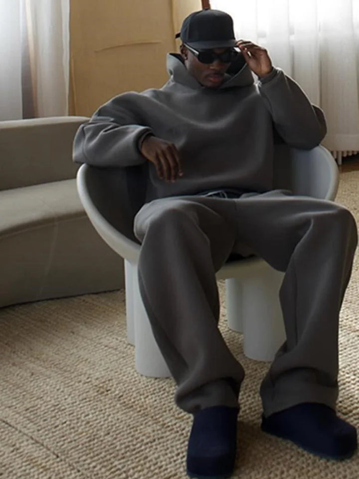 Men’s Tracksuit For Streetwear And Casual Wear | Oversized Hoodie And Joggers Set