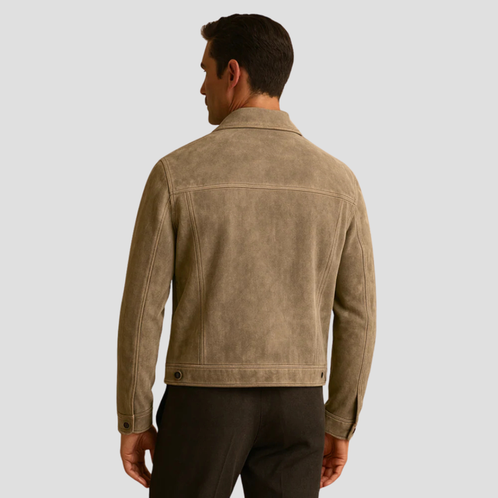 Men’s Trucker Jacket | Button Up Casual Outer Layer