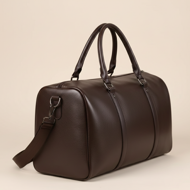 Morgan | Black Bags Leather Duffle Travel Bag