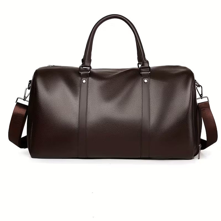 Morgan | Black Bags Leather Duffle Travel Bag