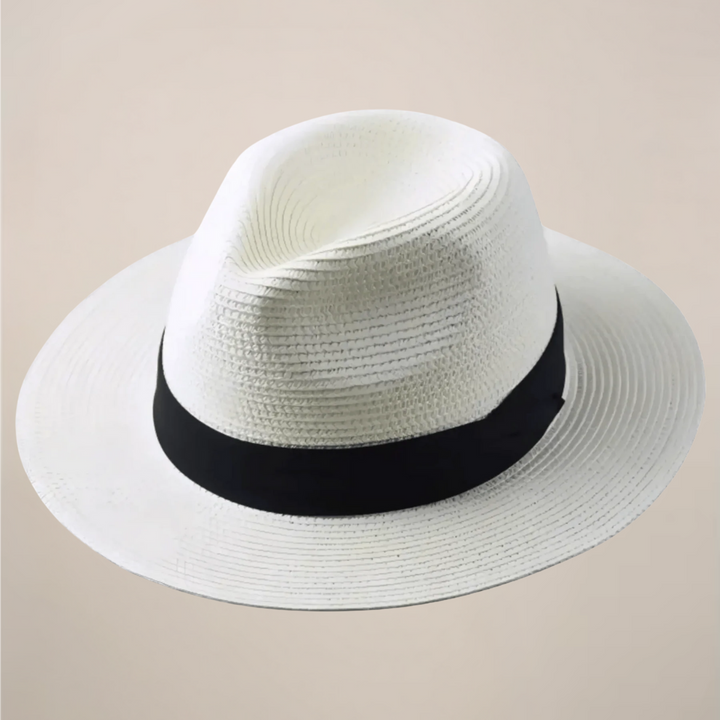 Quinn | Wide Brim Straw Panama Hat