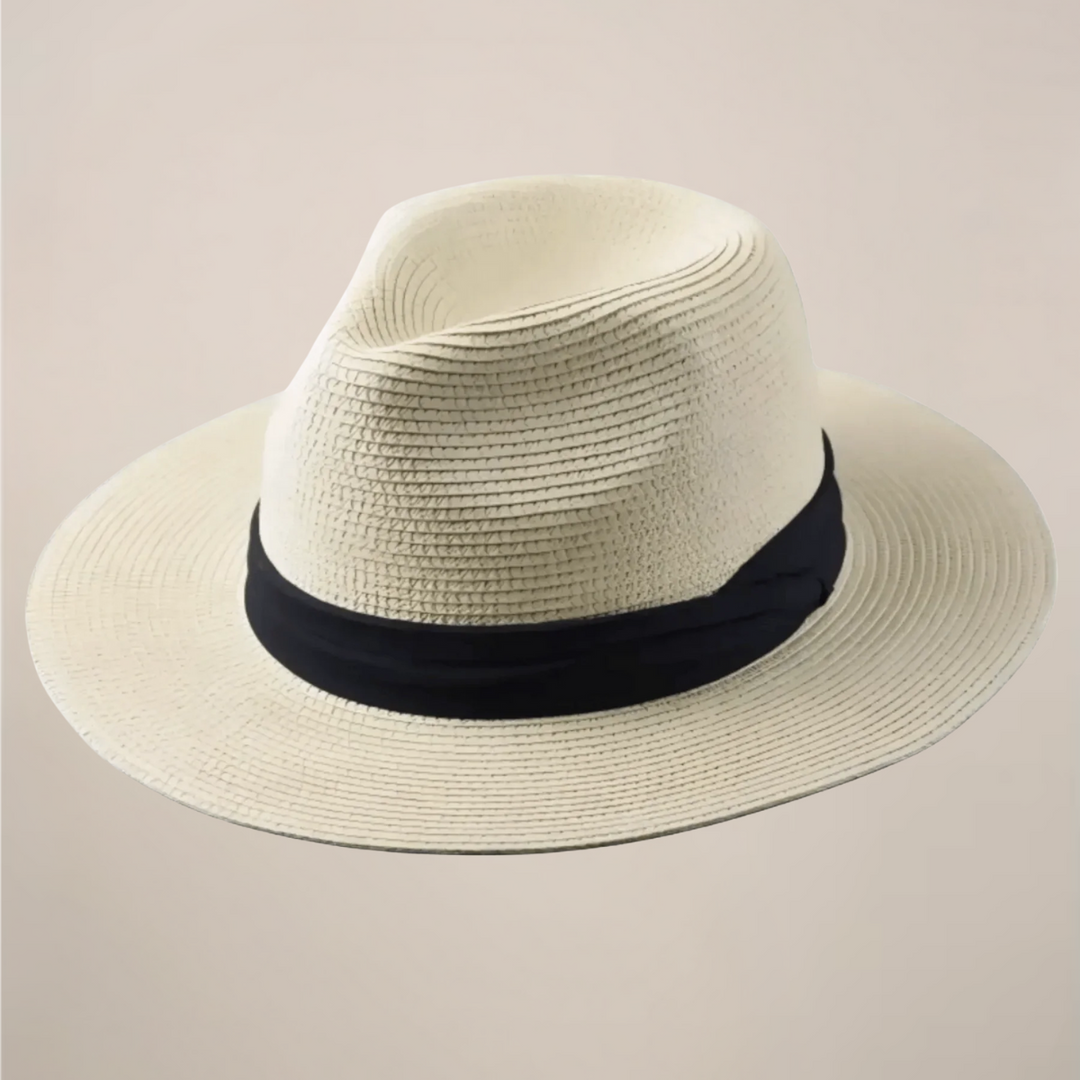Quinn | Wide Brim Straw Panama Hat
