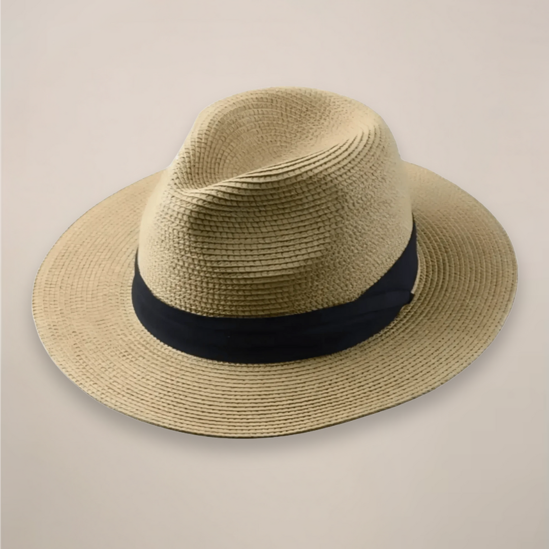 Quinn | Wide Brim Straw Panama Hat