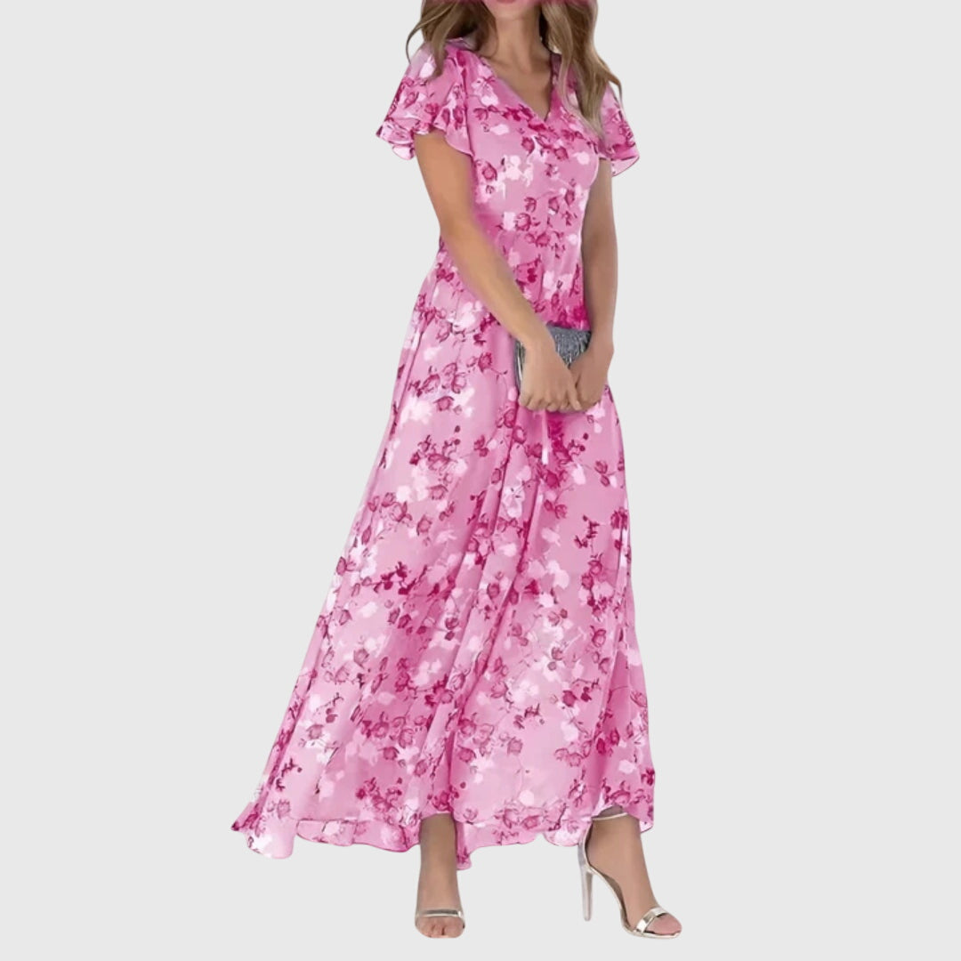 Winnie | Wedding Guest Floral Maxi Dress